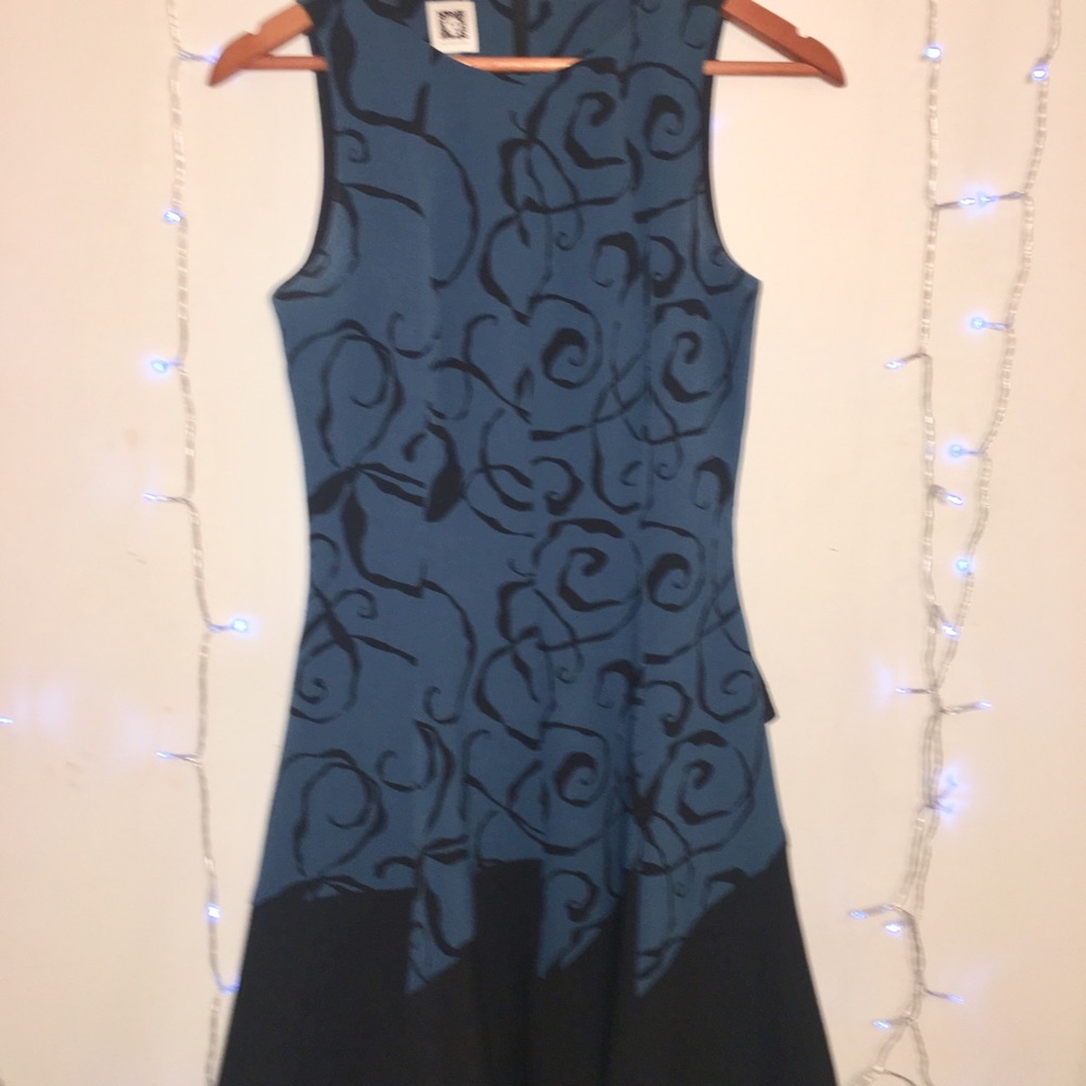 Anne Klein Blue Semi Dress